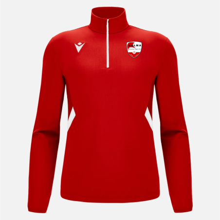 MACRON SWEAT TRAINING BORC 23/24 ROUGE